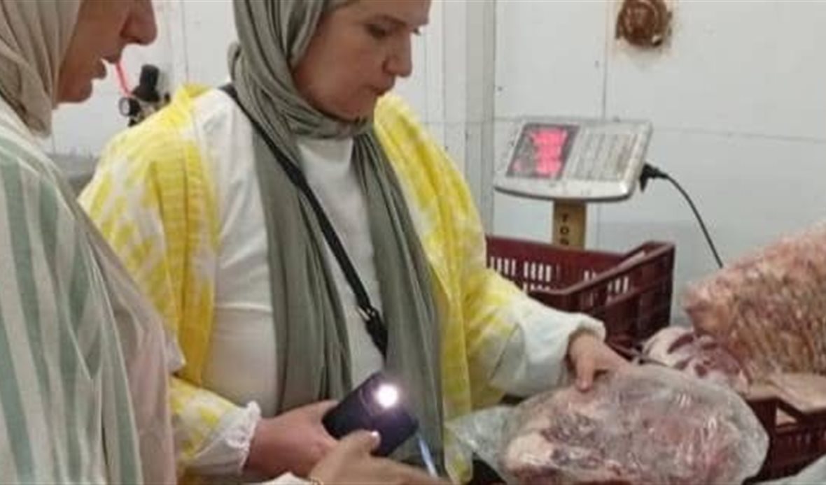 ضبط لحوم فاسدة في