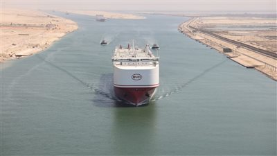 قناة السويس تستقبل حاملة السيارات BYD XI'AN العملاقة في رحلتها البحرية الأولى وتترقب نموًا 20% في حمولات النصف الثاني من 2025