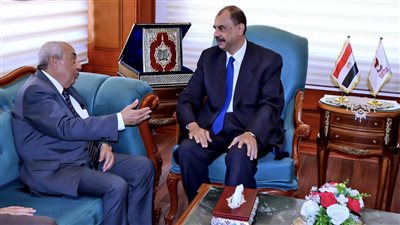 محافظ سوهاج يبحث سبل التعاون مع نقيب مهندسي مصر