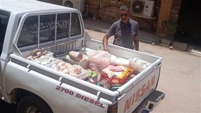 366 مخالفة تموينية بأسوان وضبط سلع غذائية فاسدة