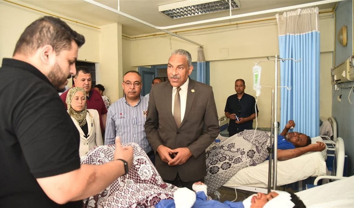 مستشفى مطروح يستقبل