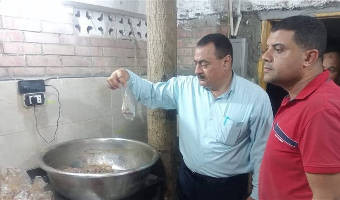 ضبط 140 كجم لحوم