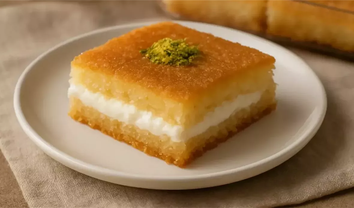 طريقة عمل البسبوسة