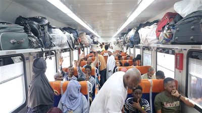 انطلاق القطار الثاني من القاهرة لتيسير العودة الطوعية للسودانيين وسط تنسيق مصري سوداني شامل