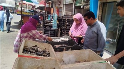 حملة موسعة بكفر سعد لمتابعة الأسواق وسلامة السلع الغذائية