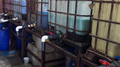 ضبط 25 طن منظفات مغشوشة و2.5 طن لحوم فاسدة بالمنوفية