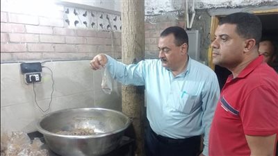 ضبط لحوم فاسدة وبروتين حيواني مجهول المصدر خلال حملة تموينية بدمياط