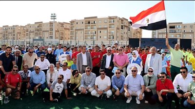 ختام المشروع القومي للياقة البدنية بمشاركة 3000 شاب وفتاة