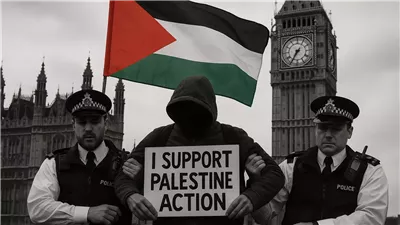 890 معتقلًا في احتجاج بلندن ضد حظر منظمة فلسطين أكشن وسط جدل حول العنف وحرية التعبير في بريطانيا