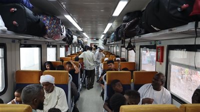 انطلاق القطار الرابع لتسهيل العودة الطوعية للأشقاء السودانيين من مصر إلى السودان
