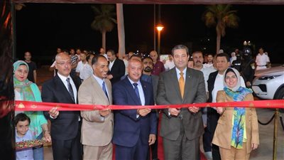 محافظ دمياط يفتتح الدورة السادسة لمعرض الكتاب برأس البر على شارع النيل ويطلق مبادرات للقراءة