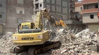 حملات مكبرة بجميع أحياء الإسكندرية لإزالة مخالفات البناء