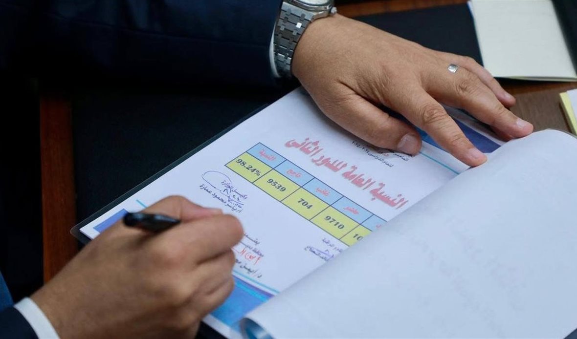 نسبة النجاح في الشهادة