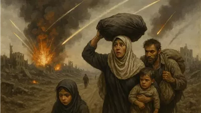 نزوح جماعي من غزة وسط قصف إسرائيلي مكثف واحتجاجات إسرائيلية ضد خطط الاحتلال
