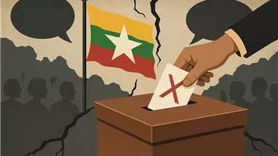 انتخابات عامة في ميانمار تحت حكم العسكر وسط الحرب الأهلية المستمرة