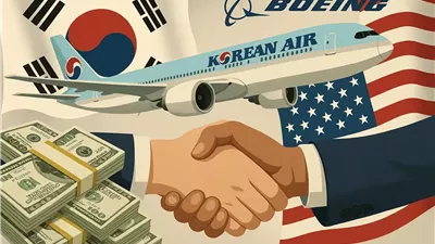 الخطوط الجوية الكورية تعلن صفقة شراء 103 طائرات بوينج بقيمة 36 مليار دولار وسط ضغوط ترامب التجارية