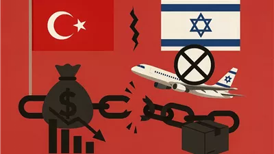 تركيا تعلن قطع العلاقات الاقتصادية والتجارية بالكامل مع إسرائيل وتغلق مجالها الجوي أمام الطائرات الإسرائيلية وسط تصاعد التوترات بشأن حرب غزة