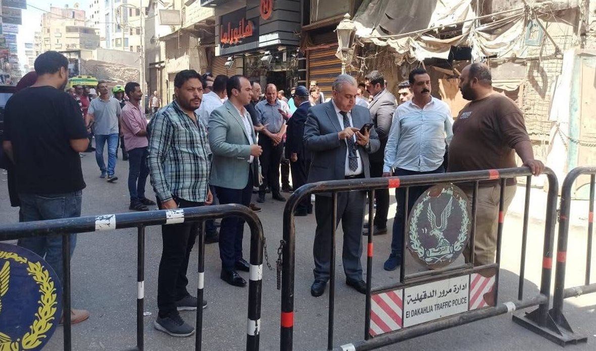 انهيار عقار بالدقهلية