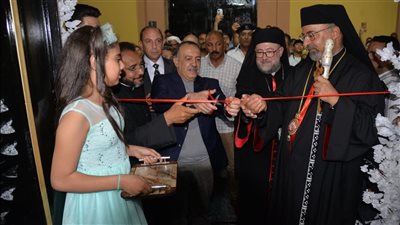 محافظ أسيوط يفتتح مدرسة سان بيتر بأمشول ديروط