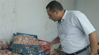 الجيزة تضبط 4.5 طن دواجن فاسدة وجلود ودهون غير صالحة