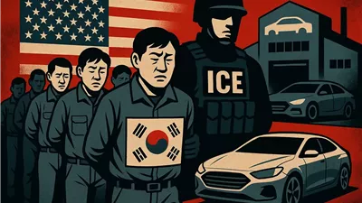 اعتقال مئات الكوريين الجنوبيين في أكبر مداهمة لـ ICE داخل مصنع هيونداي بولاية جورجيا الأمريكية