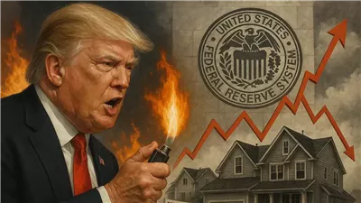 ترامب والاحتياطي الفيدرالي في صراع حول أسعار الفائدة وسوق الإسكان
