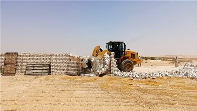 إزالة 41 حالة تعدي على أراضي زراعية وأملاك الدولة بأسيوط