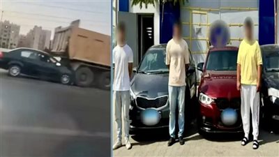 الحبس 4 سنوات وغرامة مالية للمتهمين في واقعة مطاردة فتيات بطريق الواحات بالجيزة وما ترتب عليها من إصابات وحادث تصادم