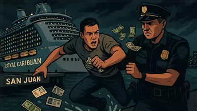 هروب راكب من سفينة سياحية في بورتو ريكو بحوزته 15 ألف دولار وهوية مزورة