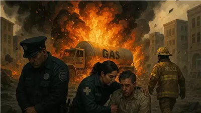انفجار شاحنة غاز في مكسيكو سيتي يوقع ضحايا وأضرار جسيمة