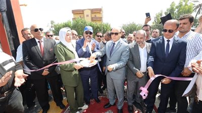 افتتاح محطة الصرف الصحي بكفرالشيخ لخدمة أهالي الشيخ مبارك