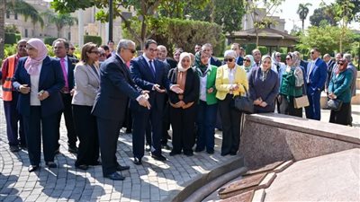 جامعة القاهرة تفتتح تطوير الحرم الجامعي وتجديد النصب التذكاري للشهداء