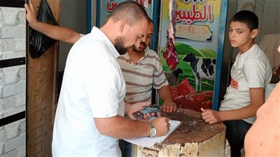 حملات التموين بالدقهلية تضبط لحوم فاسدة و7 طن ملح ومخالفات المخابز