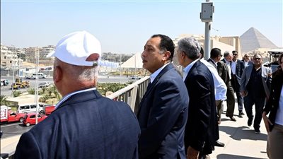مدبولي يتابع تطوير المنطقة المحيطة بالمتحف المصري الكبير استعدادًا للافتتاح