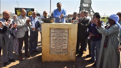 محافظ أسيوط يضع حجر الأساس لمدرسة الوليدية الابتدائية الحديثة