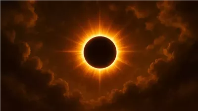 موعد كسوف الشمس 2025 وأماكن مشاهدة الكسوف الجزئي