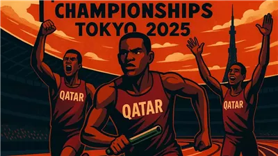قطر تتألق في بطولة العالم لألعاب القوى طوكيو 2025 بتأهل تاريخي في سباق التتابع 4x400 متر