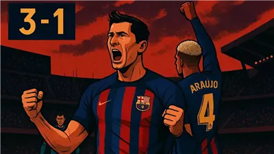 برشلونة يهزم ريال أوفييدو 3-1 ويواصل مطاردة ريال مدريد في الدوري الإسباني