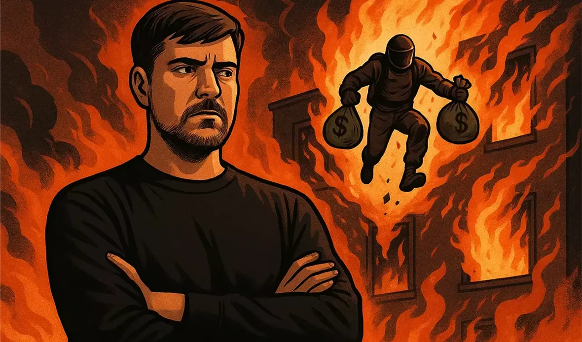 MrBeast يعرض هروب