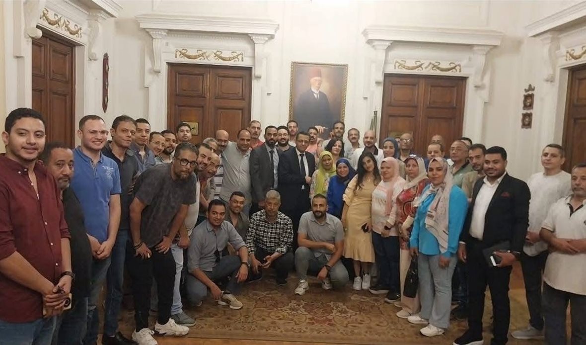 اعتصام صحفيي الوفد