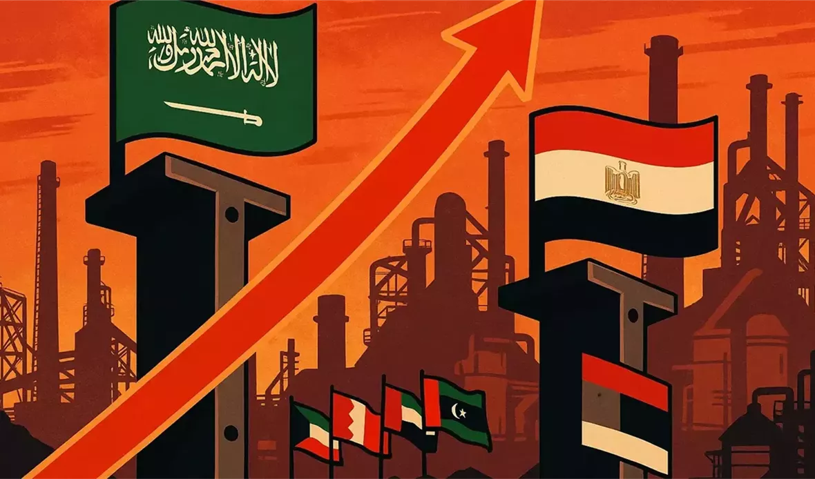 تصاعد إنتاج الصلب