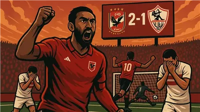 الأهلي يهزم الزمالك 2-1 ويشعل الدوري المصري الممتاز