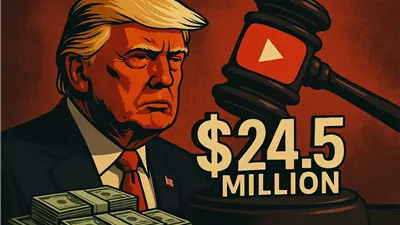 يوتيوب تدفع 24.5 مليون دولار لتسوية دعوى ترامب بعد تعليق الحساب عقب أحداث الكابيتول