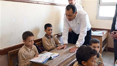 رئيس الوزراء مصطفى مدبولي يتفقد مدارس المنوفية لمتابعة الاستعداد للعام الدراسي الجديد