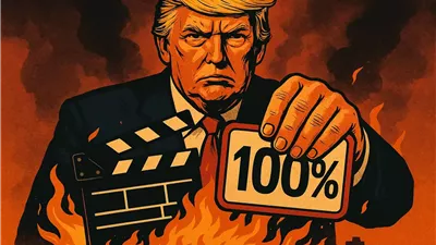 ترامب يلوح بفرض رسوم جمركية بنسبة 100 بالمئة على جميع الأفلام الأجنبية لحماية صناعة السينما الأمريكية