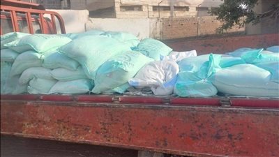 ضبط 6 أطنان دقيق مدعم بالجيزة قبل تهريبها وبيعها في السوق السوداء