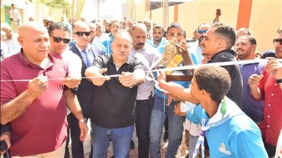 محافظ أسيوط يفتتح المرحلة الأولى من تطوير منطقة المصلى