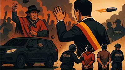 السلطات في الإكوادور تعتقل خمسة أشخاص بتهمة محاولة اغتيال الرئيس دانييل نوبوا وسط تصاعد الاضطرابات السياسية