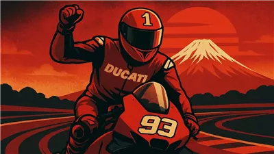 مارك ماركيز يتوج ببطولة العالم MotoGP 2025 بعد سباق اليابان