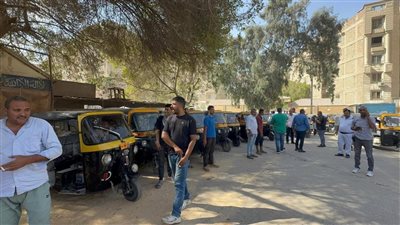 الجيزة تبدأ ترقيم التوك توك وتشدد على الانضباط المروري